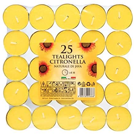 Price's Candles Citronella Tealights Pack of 25 - UK BUSINESS SUPPLIES