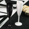 Belgravia Black Plastic Champagne Flutes Pack 6’s (3320) - UK BUSINESS SUPPLIES