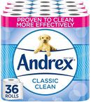 Andrex Classic White Toilet Roll NEW 3D Wave Texture , 9 Pack. - UK BUSINESS SUPPLIES