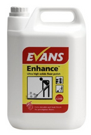 Evans Vanodine Enhance Ultra High Solids Floor Polish 5 Litre - UK BUSINESS SUPPLIES