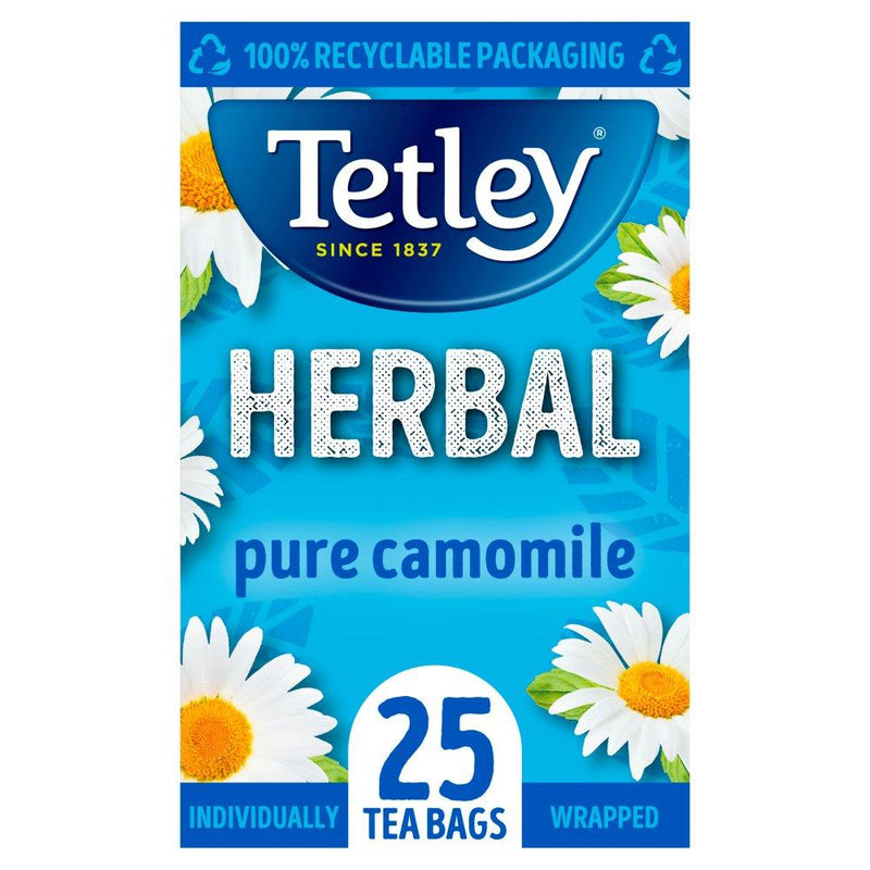 Tetley Camomile Individually Wrapped Envelopes 25's - UK BUSINESS SUPPLIES