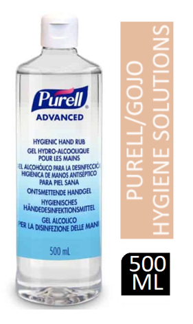 Purell Hygienic Advanced Sanitiser Hand Rub 500ml - UK BUSINESS SUPPLIES