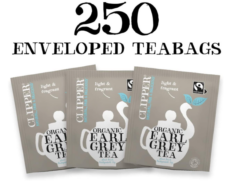 Clipper Organic Earl Grey Fairtrade Enveloped (250) - UK BUSINESS SUPPLIES
