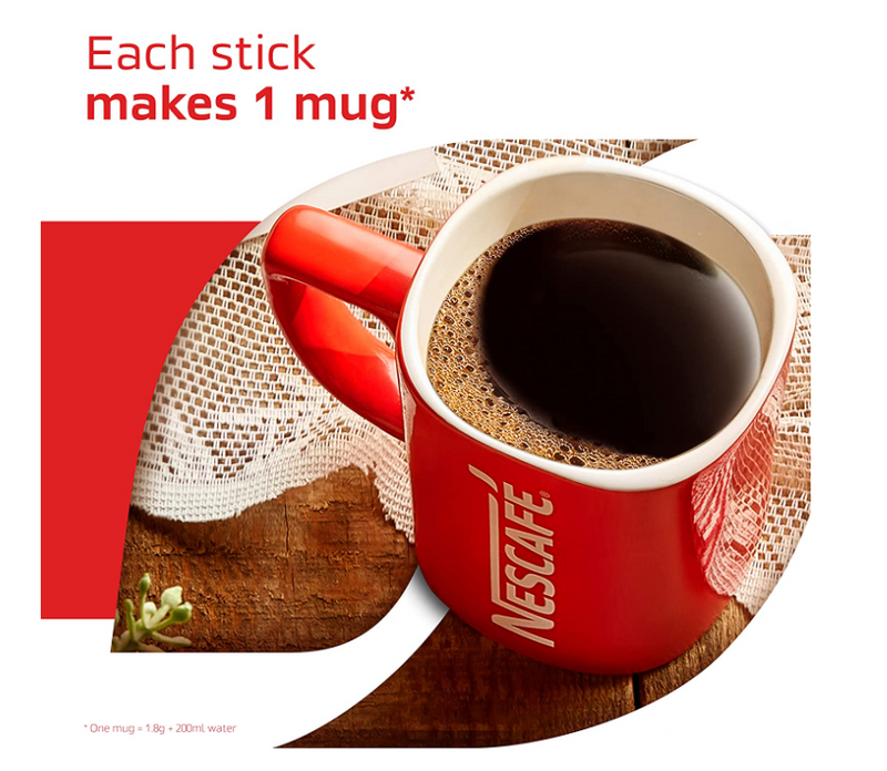 NESCAFE CLASSIC 3in1 INSTANT COFFEE - 20 STICKS - MILK SUGAR COFFE IN ONE  STICK