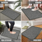 Fixtures Barrier Doorway Door Floor Mat 120cm x 240cm Grey - UK BUSINESS SUPPLIES