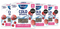 Tetley Cold Infusions Raspberry & Cranberry 4 x 12's {48 Bags} - UK BUSINESS SUPPLIES