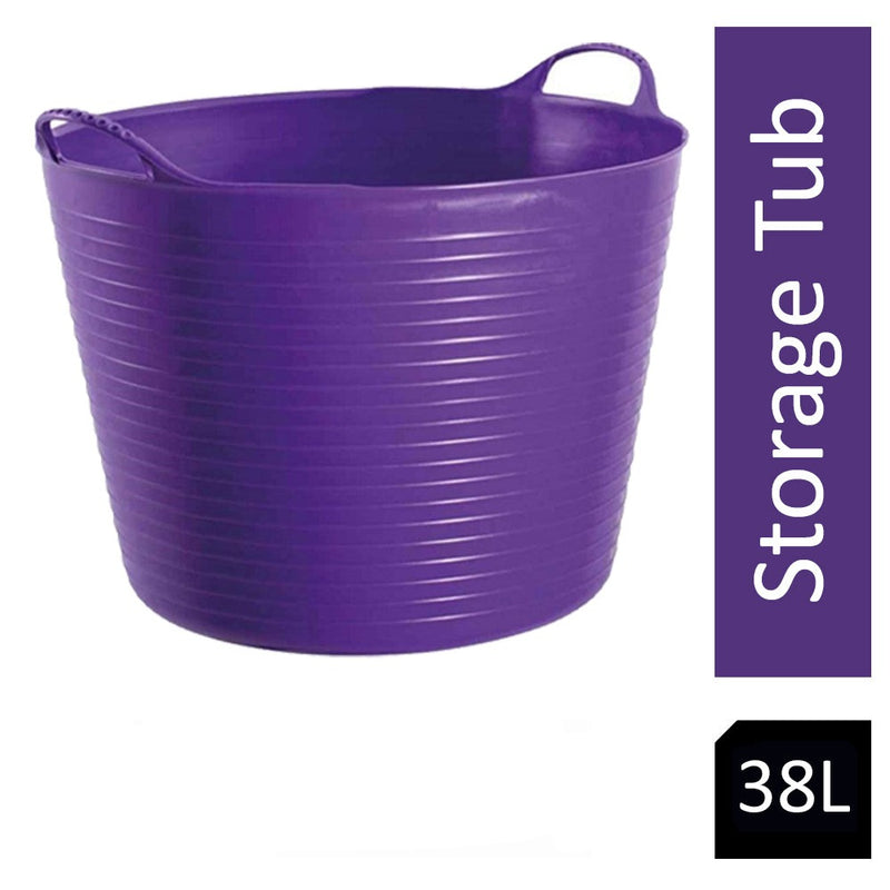 Red Gorilla {Tubtrug}Purple Tub Large 38 Litre - UK BUSINESS SUPPLIES
