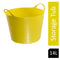 Red Gorilla {Tubtrug}Yellow Small Garden Janitorial Tub 14 Litre - UK BUSINESS SUPPLIES
