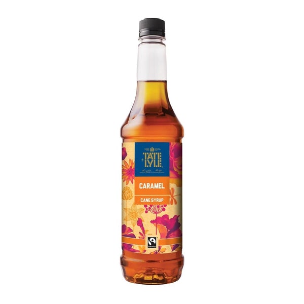 Tate + Lyle Caramel Pure Cane Syrup (750ml), Discounted Pump Option. - UK BUSINESS SUPPLIES