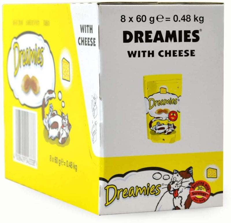 Dreamies Cat Treats with Cheese 60g - UK BUSINESS SUPPLIES