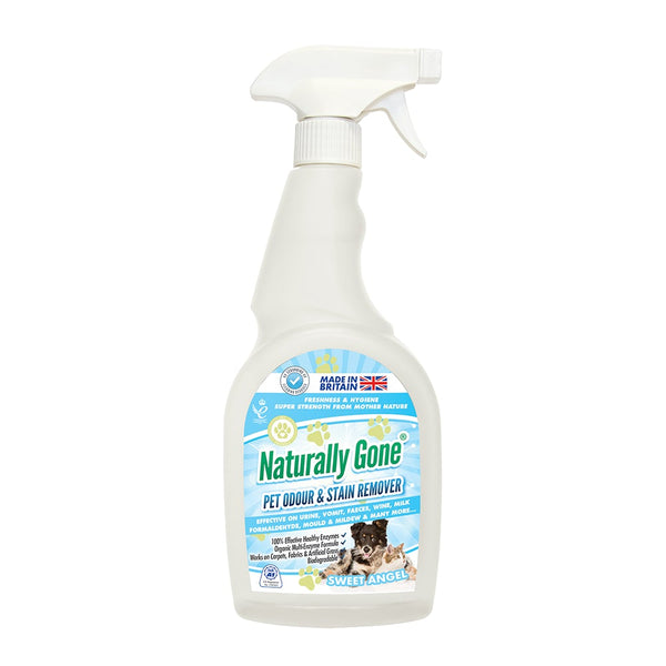 Airpure Naturally Gone Pet Odour & Stain Remover Sweet Angel Stain Remover 750ml - UK BUSINESS SUPPLIES