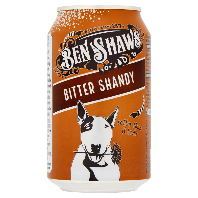 Ben Shaw's Bitter Shandy Cans 24x330ml - UK BUSINESS SUPPLIES