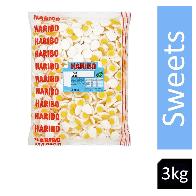 Haribo Fried Eggs Sweets Bag 3kg - UK BUSINESS SUPPLIES