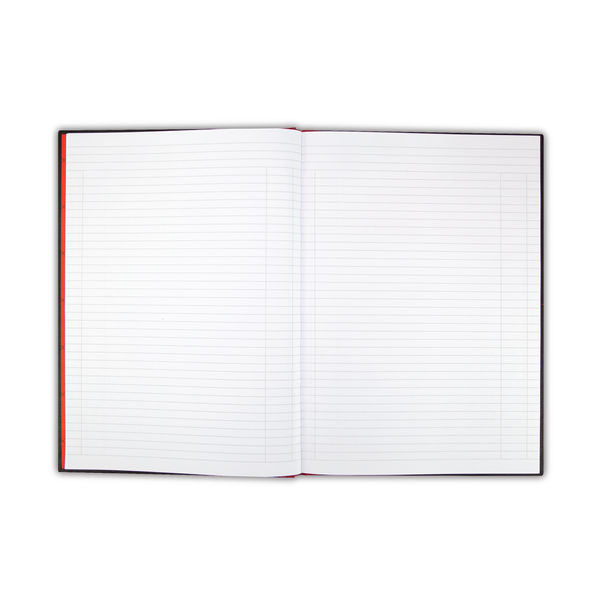 Black n' Red Notebook Smart Ruled Casebound 90gsm A4 Ref 100080428 - UK BUSINESS SUPPLIES