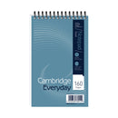 Cambridge Everyday Ruled Wirebound Notebook 160 Pages 125 x 200mm (Pack of 10) 100080235 - UK BUSINESS SUPPLIES