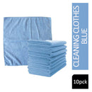 Janit-X Large {500 Wash} Microfibre Cleaning Cloths {10 Per Pack} 40cm x 40cm - UK BUSINESS SUPPLIES