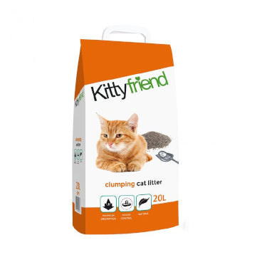 Kittyfriend Clumping Litter 20 Litre - UK BUSINESS SUPPLIES