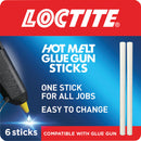 Loctite Hot Melt Glue Stick 200mm x 11mm (Pack of 6) 639713 - UK BUSINESS SUPPLIES