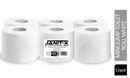 Janit-X Eco Mini Jumbo 100% Recycled 2Ply Toilet Rolls 12 x 200m, CHSA Accredited - UK BUSINESS SUPPLIES