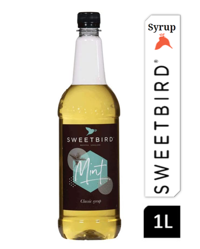 Sweetbird Mint Coffee Syrup 1litre (Plastic) - UK BUSINESS SUPPLIES