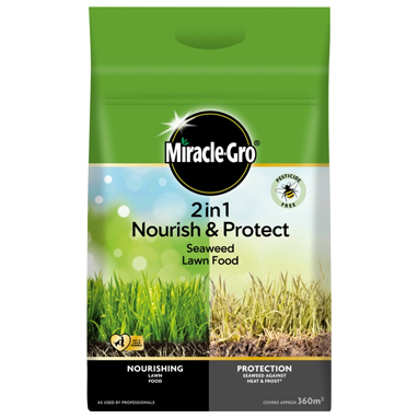 Miracle Gro Nourish & Protect Seaweed Lawn Food 360m2 - UK BUSINESS SUPPLIES