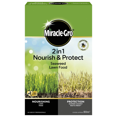 Miracle Gro Nourish & Protect Seaweed Lawn Food 80m2 - UK BUSINESS SUPPLIES