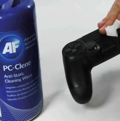 AF PC-Clene Anti-Static Cleaning Wipes Tub (Pack of 100) PCC100 - UK BUSINESS SUPPLIES