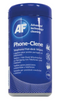 AF Phone-Clene Telephone Wipes Pack 100's - UK BUSINESS SUPPLIES