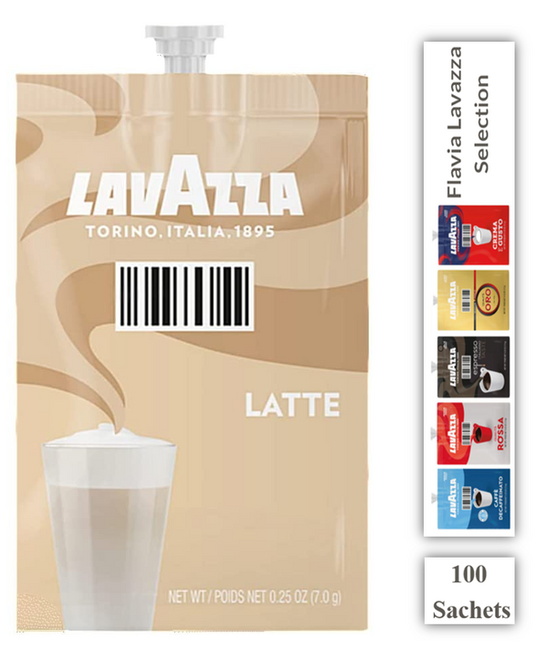 Flavia Lavazza Latte Sachets 100's - UK BUSINESS SUPPLIES