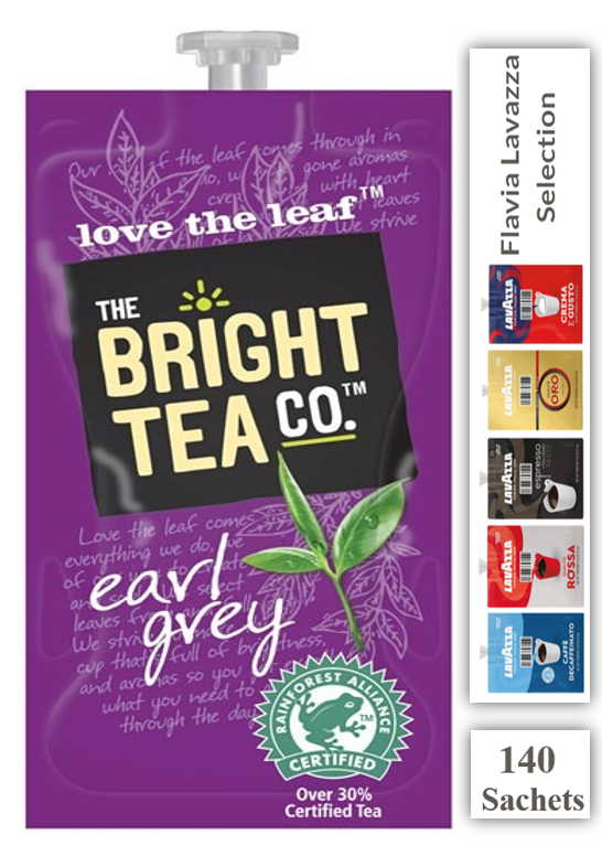 Flavia Earl Grey Tea 140's - UK BUSINESS SUPPLIES