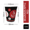 NEW Belgravia 12oz Red & Black Ripple Paper Cups 25s - UK BUSINESS SUPPLIES