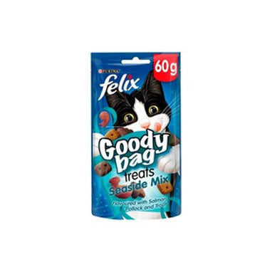 Felix Goody Bag Cat Treats Seaside Mix 60g - UK BUSINESS SUPPLIES