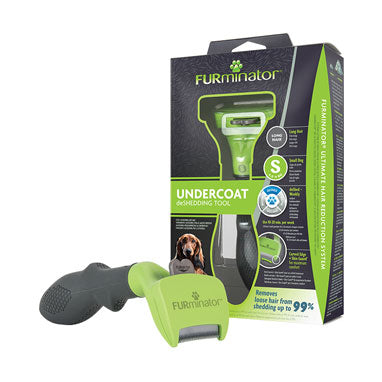 FURminator Undercoat Deshedding Tool Long Hair For Small Dogs - UK BUSINESS SUPPLIES