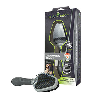 FURminator Dual Grooming Brush For All Dogs & Cats - UK BUSINESS SUPPLIES