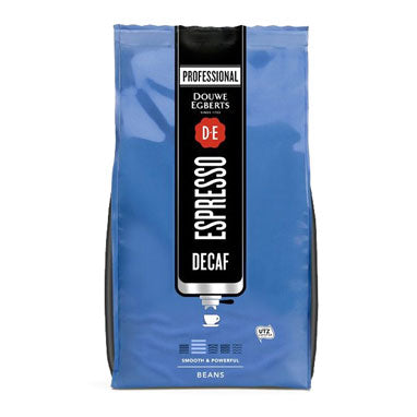Douwe Egberts Espresso Dark Roast Decaf Coffee Beans 500g - UK BUSINESS SUPPLIES