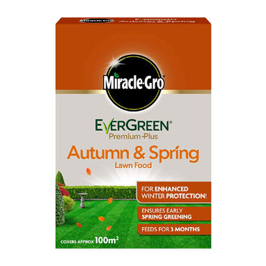 Miracle Gro Evergreen Autumn & Spring Lawn Food 100m2 - UK BUSINESS SUPPLIES