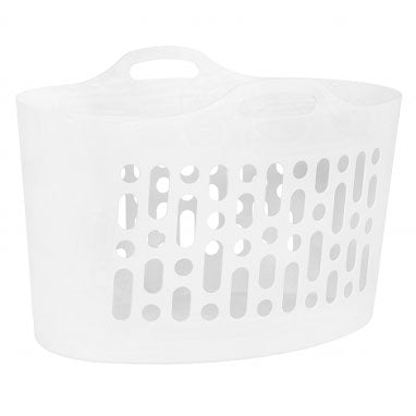 Wham White Flexi-Store Laundry Basket 50 Litre - UK BUSINESS SUPPLIES