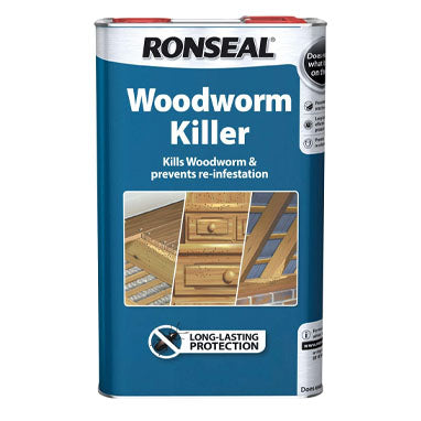 Ronseal Woodworm Killer 5 Litre - UK BUSINESS SUPPLIES