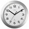 Acctim 74367 Peron Radio Controlled Wall Clock, Silver - UK BUSINESS SUPPLIES