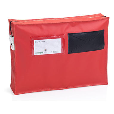 Versapak Small Gusset Mailing Pouch 355x250x75mm RED (ZG1) - UK BUSINESS SUPPLIES