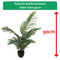 Fixtures Artificial Green Palm Tree 90cm - UK BUSINESS SUPPLIES
