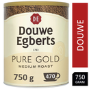 Douwe Egberts Pure Gold Instant Coffee 750g Tin - UK BUSINESS SUPPLIES
