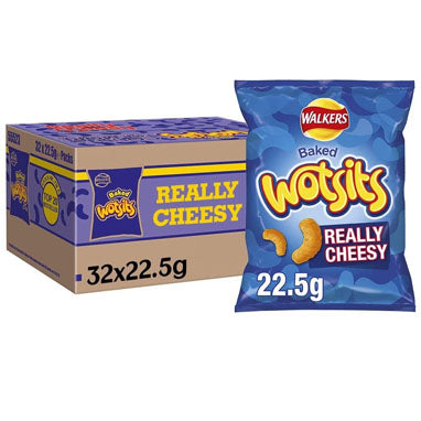 Wotsits Really Cheesy Pack 32's - UK BUSINESS SUPPLIES