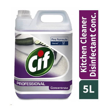 Cif Pro-Formula 2in1 Disinfectant Solution 5 Litre - UK BUSINESS SUPPLIES