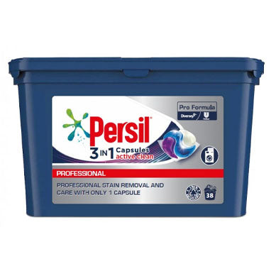 Persil Pro-Formula 3 in 1 Active Clean Capsules {38 Wash} - UK BUSINESS SUPPLIES