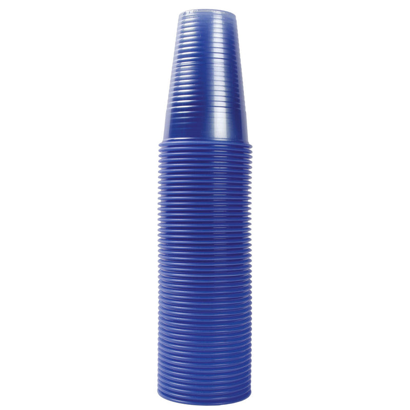 7oz Blue Tint Disposable Water Cups 1000s (Rolled Rim) - UK BUSINESS SUPPLIES