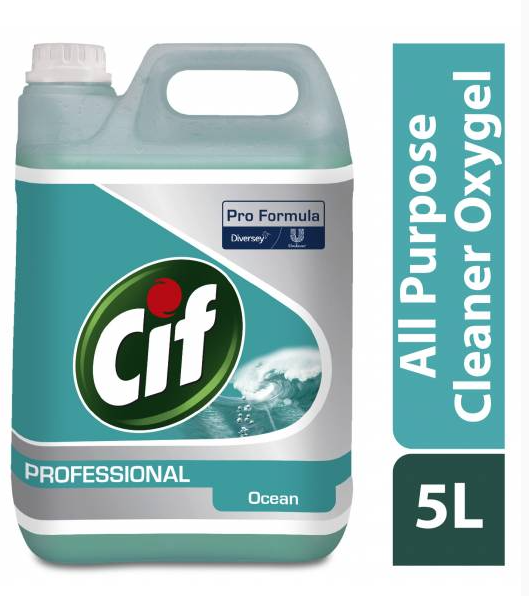 CIF Oxy-Gel Ocean (All-Purpose Cleaner) 5 Litre - UK BUSINESS SUPPLIES