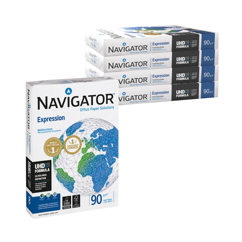 Navigator Expression A4 Paper 90gsm NAVA490 - UK BUSINESS SUPPLIES