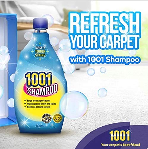 1001 3in1 Machine Carpet Shampoo Cleaner 500ml - UK BUSINESS SUPPLIES