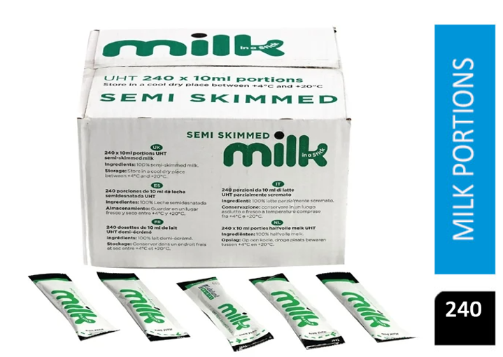 Lakeland Semi Skimmed Milk in a Stick 10ml (Pack of 240) - UK BUSINESS SUPPLIES